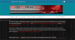 Desktop Screenshot of gigwrx.com